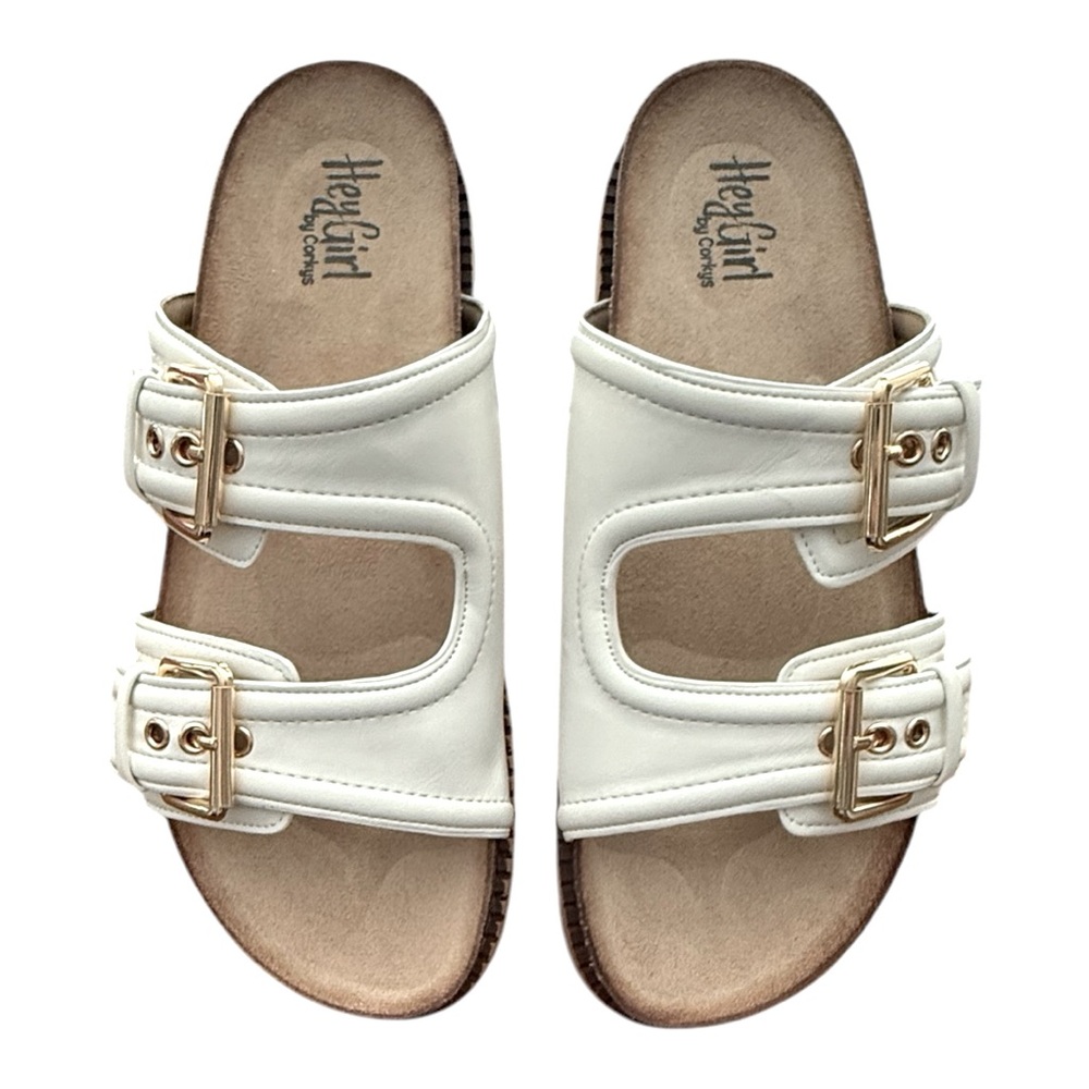 Women’s Shoreline Steps Sandals in White with  Adjustable Straps! 10! NWT! - Picture 11 of 12